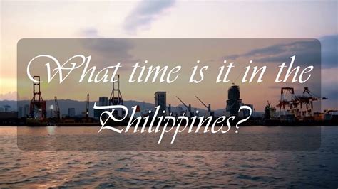 philippines uk time difference|what time is it in philippines.